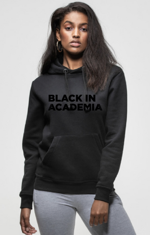 Black in Academia 'Black Print' Hoodie
