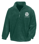 Geography Zip Neck Fleece