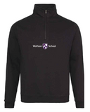 Wolfson Zip Neck Sweat